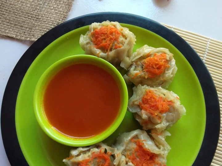 Langkah Gampang Menyiapkan Resep  Siomay Ayam Udang yang Enak, Lezat