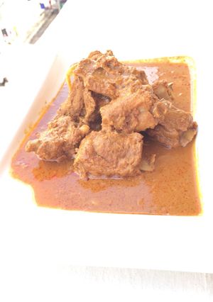 A picture of Nyonya Curry Pork Rib.