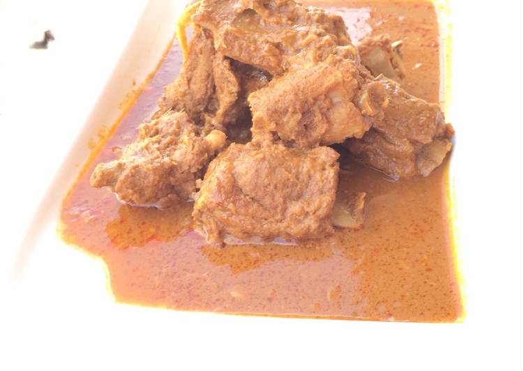 Recipe of Super Quick Homemade Nyonya Curry Pork Rib