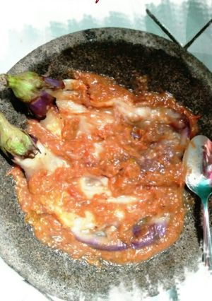 Foto resep Sambal terong