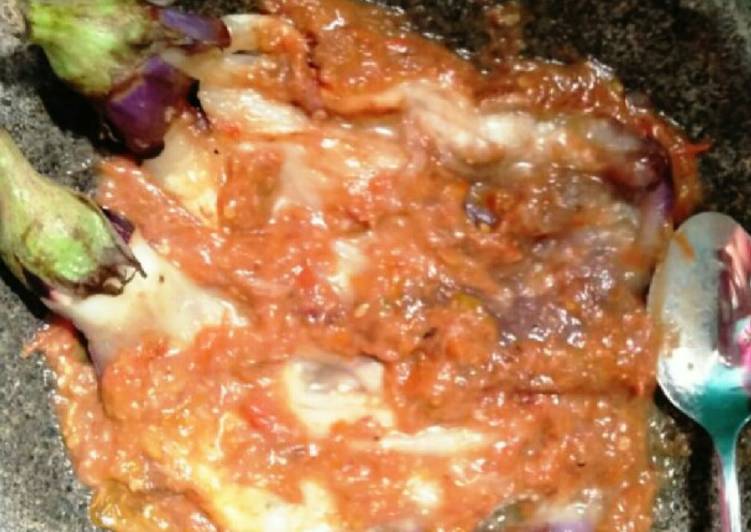 Resep Sambal terong Anti Gagal