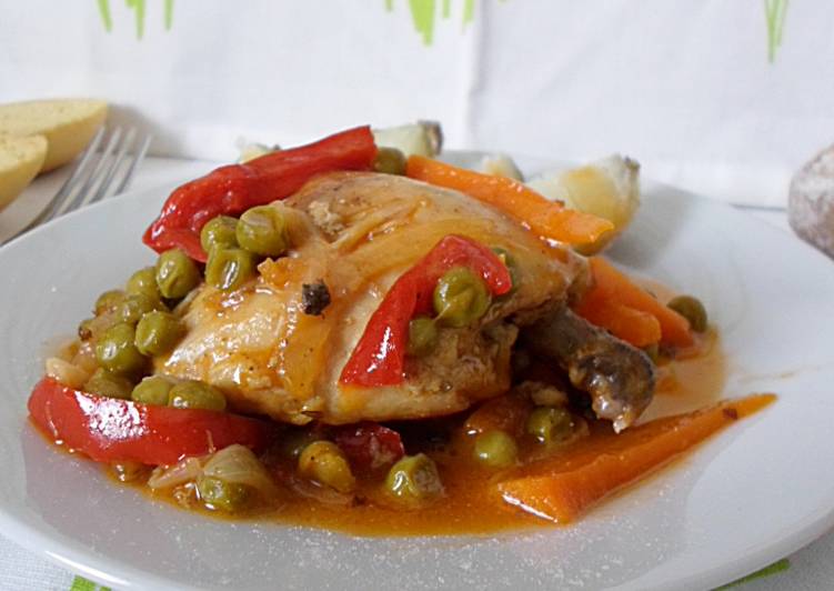 Pollo A La Jardinera Receta De Nuria Eme Cookpad