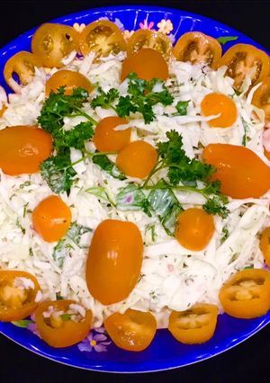 Hình của món Salad Sốt Mayonaise.