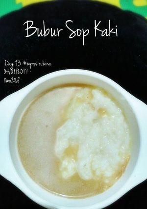 Foto resep Bubur Sop Kaki (mpasi 8+)