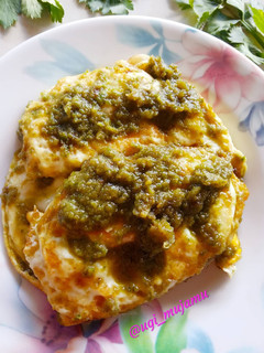 Foto resep Telur Ceplok Cabe Ijo