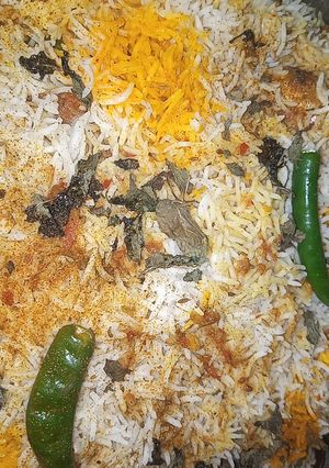 A picture of Karachi Special Biryani.