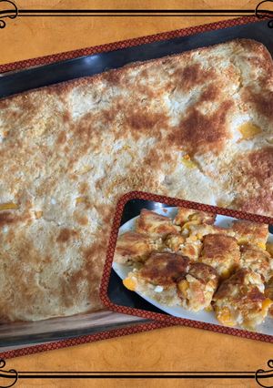 Barackos Túrós kevert süti 🍑🥚🍊😋 recept fotója