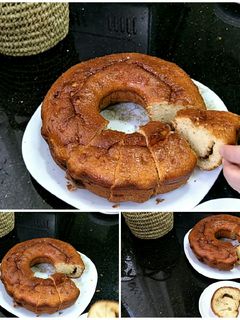 صورة لوصفة كيكة الياغورت و المعجون 🍞