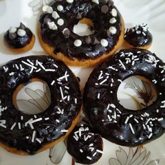 A picture of Homemade Donuts.