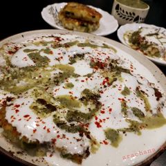 Sabudana chaat sago fast special recipe A picture of Sabudana chaat sago fast special recipe.