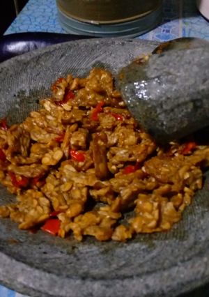 Foto resep Tempe Penyet Seadanya
