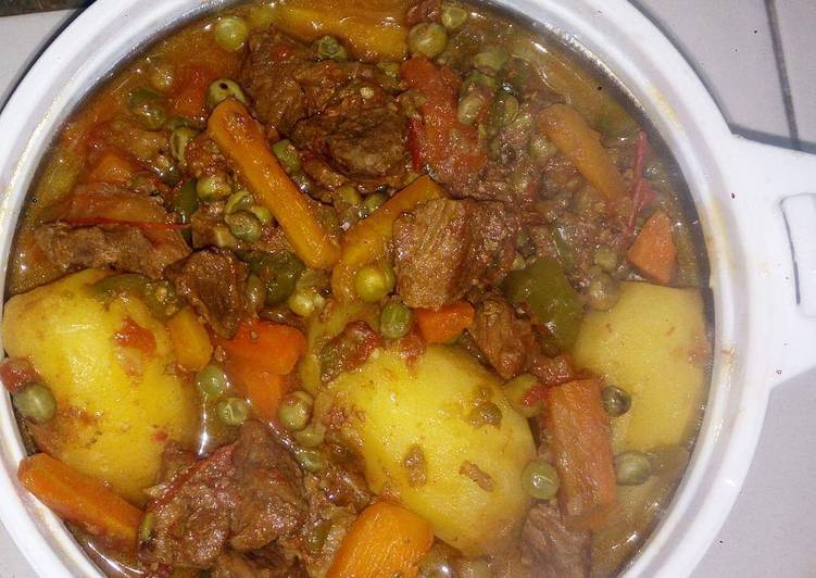 How to Prepare Quick Beef and Vegetable stew #Festival contest#Mombasa