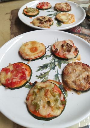 Foto principal de Minipizzas de calabacín