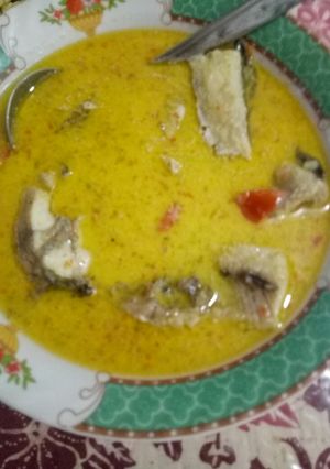 Foto resep Ikan toman masak santan