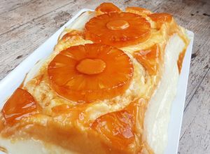 Foto principal de Pastel de Piña sin Horno o Flan de Piña con Maizena