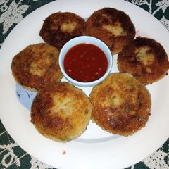 A picture of Coleslaw Cutlets.