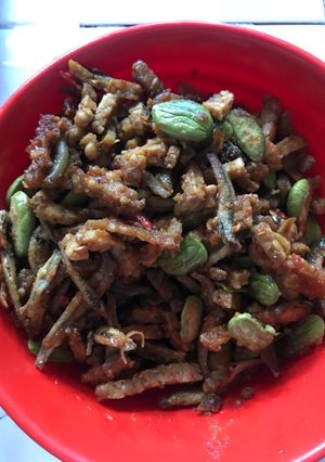 Foto resep Orek tempe teri pete endusssss