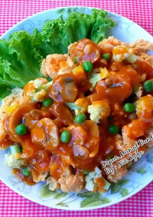 Foto resep Udang Ala Koloke Asam Manis
