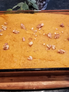 A picture of Mashed & Baked - Sweet Potatoes & Apples.