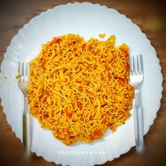 A picture of Masala Maggie.