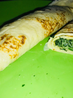 Una foto de Relleno de espinacas para panqueques