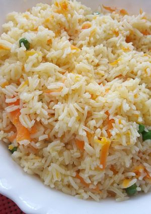 A picture of Vegetable rice.