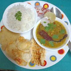 A picture of Moong Masoor Dal Platter (Comfort in a Bowl + High Protein).