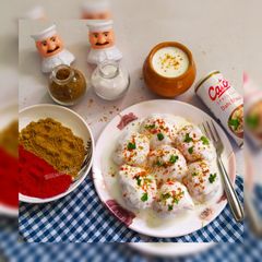 Dahi vada recipe A picture of Dahi vada recipe.