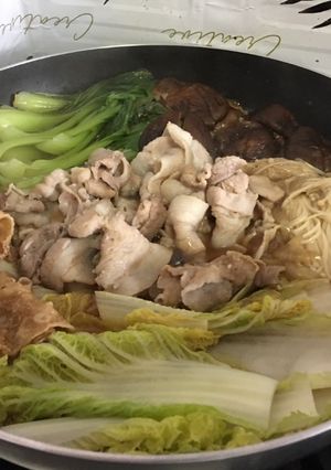 剩菜不浪費-日式壽喜燒 的食譜成品照片
