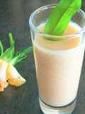Smoothie de melon parfumé à la citronnelle