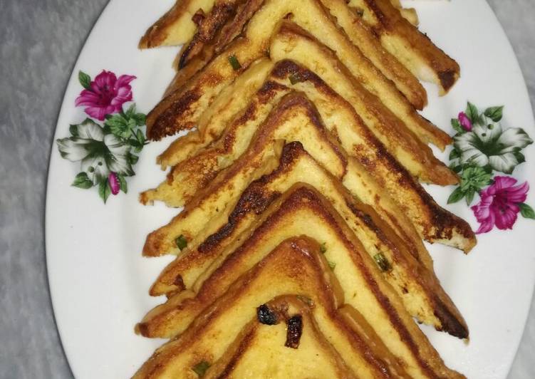 Recipe of Any-night-of-the-week Vegetable Omelette Toasts