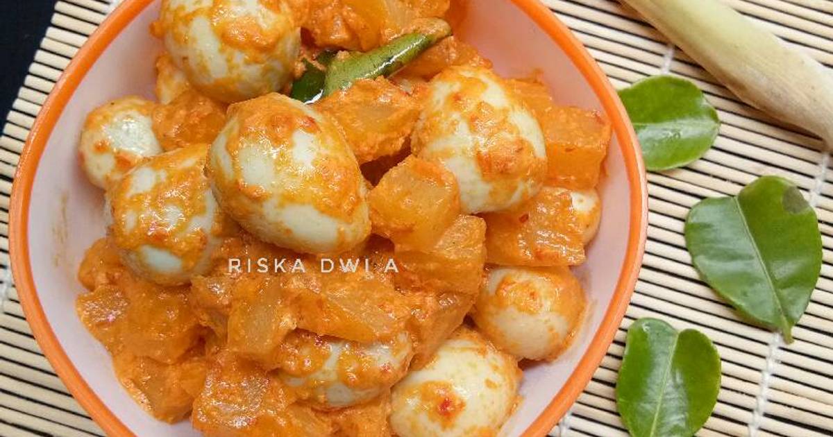 Resep Sambal Goreng Kentang Telur Puyuh Kuah Santan ...