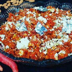 Gajar ka halwa A picture of Gajar ka halwa.