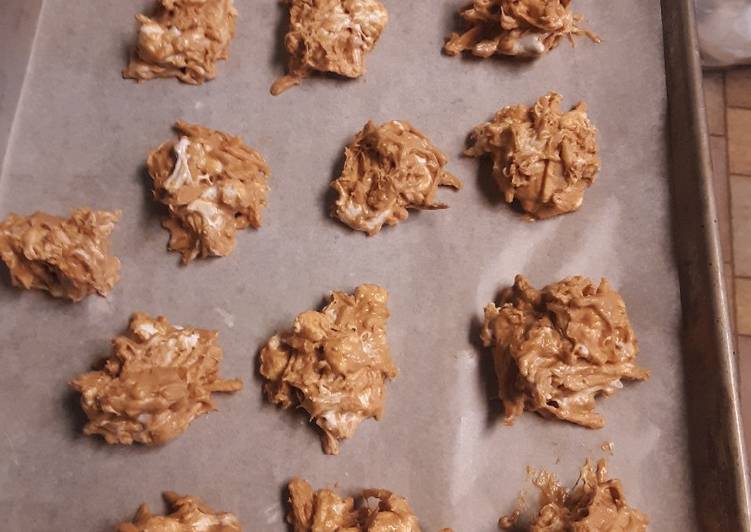 My Grandma Hopscotch No-Bake Cookies