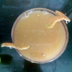 A picture of Orange mocktail.