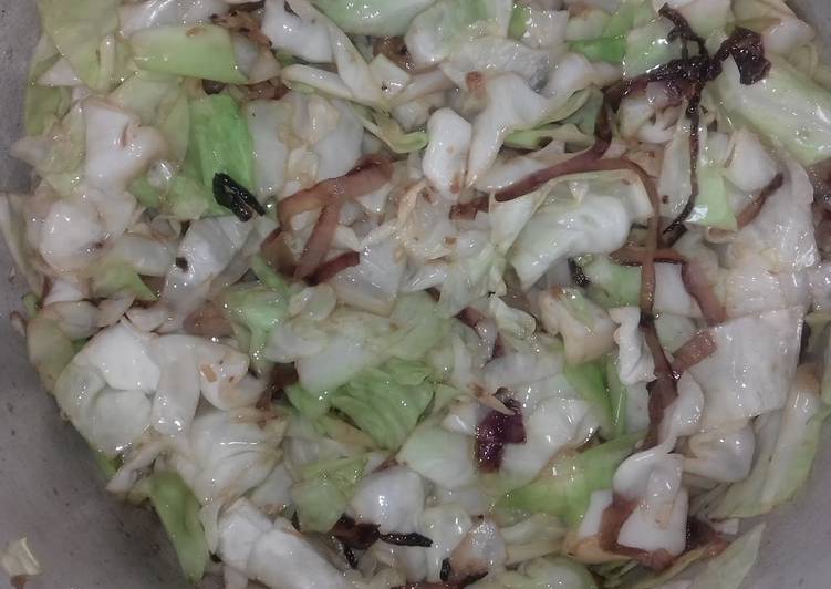 Easiest Way to Make Award-winning Garlic Onion Fried Cabbage