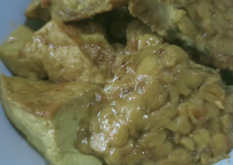 Tempe dan Tahu Bacem