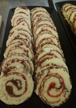 A picture of Choco swiss roll.