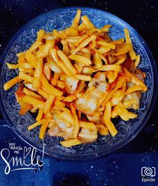 thịt ba chỉ xào củ cải