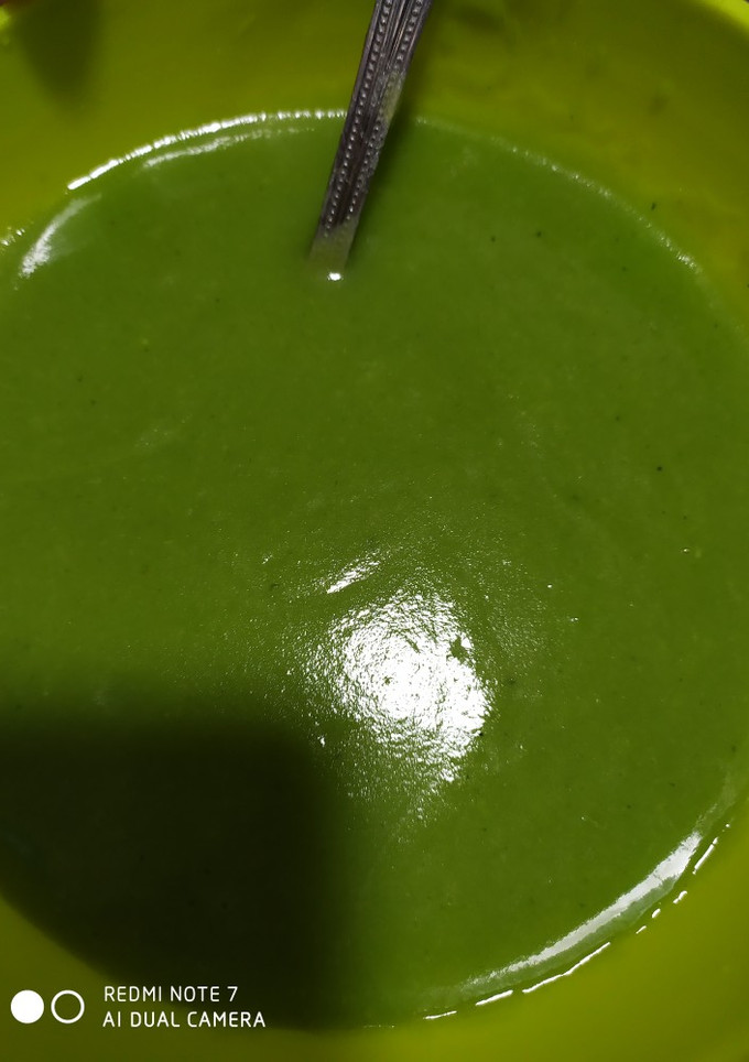 Una foto de Crema de verdura