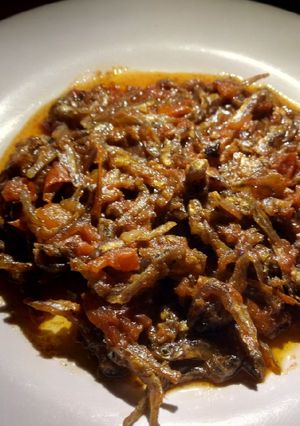 A picture of Fried Omena.