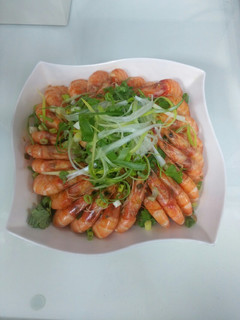 鮮蝦粉絲煲 的食譜成品照片