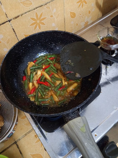 Foto resep Tumis kacang panjang