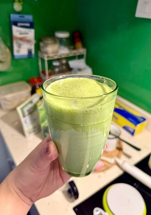 Hình của món Matcha latte.
