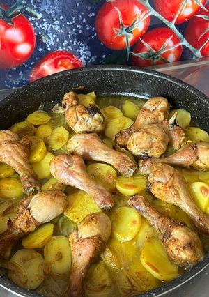 صورة لوصفة صينية الدجاج بالبطاطس