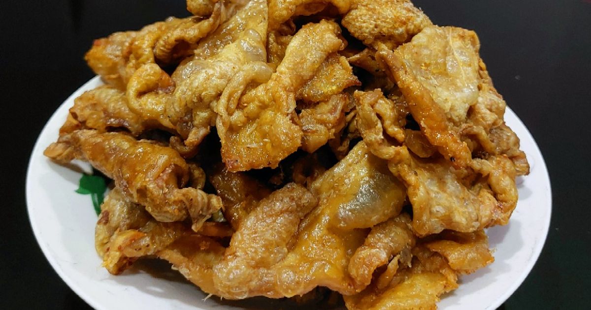 Air Fried Crispy Chicken Skin |Low Calorie, Keto Friendly, Gluten Free