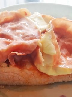 Una foto de Lomo a la pizza