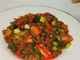 Tumis oncom garing