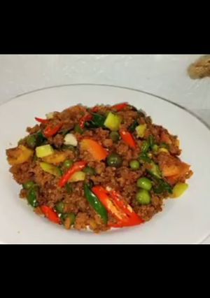 Foto resep Tumis oncom garing