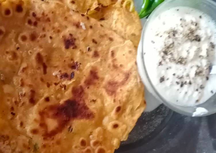 Simple Way to Make Speedy Cabbage stuffed paratha